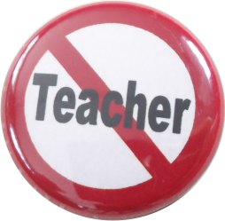 Teacher verboten Button